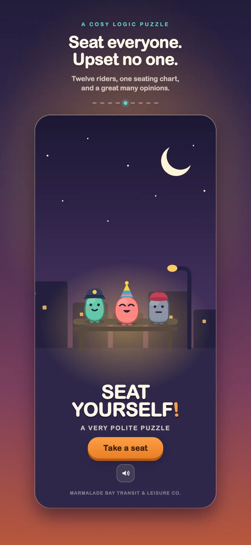 Seat Yourself! screenshot