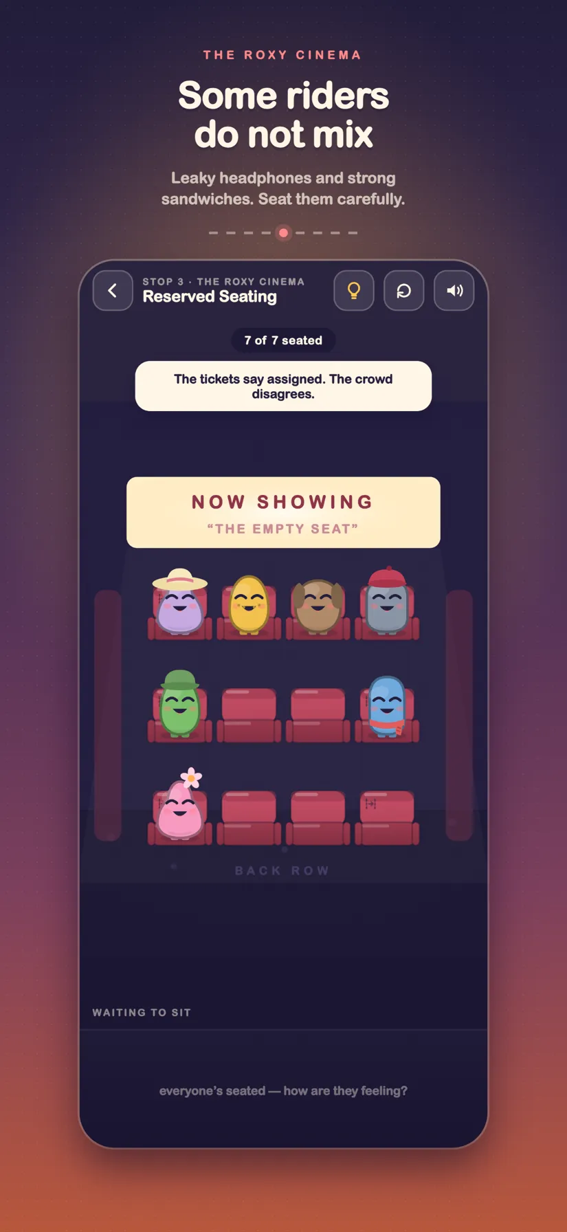 Seat Yourself! screenshot 5
